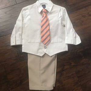 Nautica Toddler Boys 4 piece Suit Set
